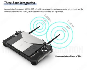 China Moneypro VXH-M30S High-quality Dual Screens Ground Control Station for Drone