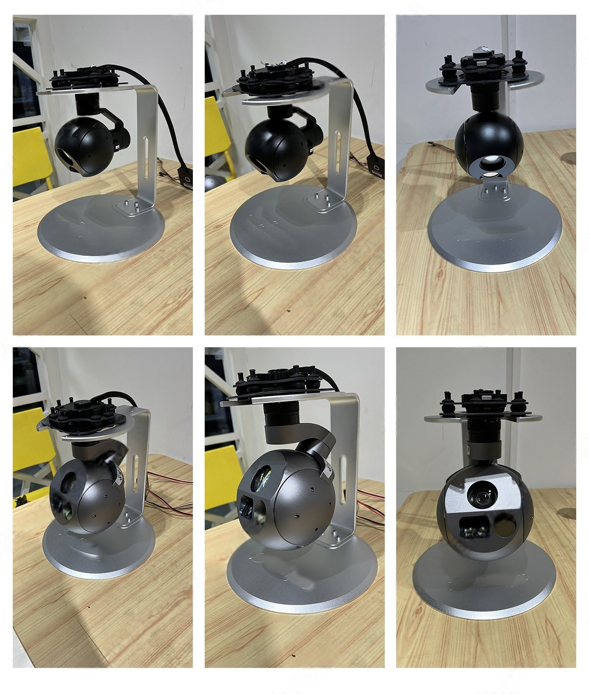 China Moneypro Aluminum Alloy Gimbal Test Stand / Test Bracket