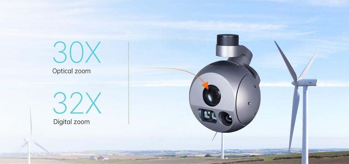 China Moneypro M40T/M30TR 30x/40x Optical Zoom Dual-sensor AI Camera with LRF