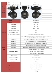China Moneypro MG10L12 90X Hybrid zoom + 1200m ranging dual output small