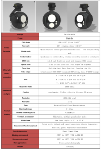 China Moneypro MG04G12N Three in one Gimbal Camera with 28x hybrid zoom+1280*1024thermal imaging+supplementary lights