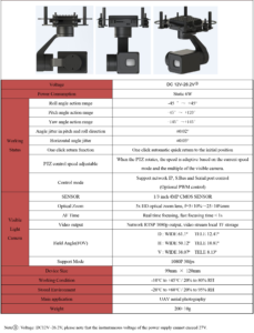 China Moneypro MG05S35 45x hybrid zoom dual output small gimal