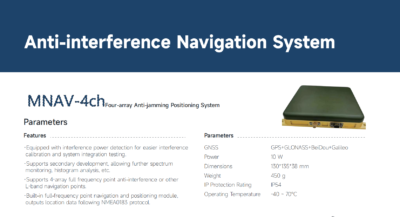 China Moneypro Anti interference Navigation System MNAV-4ch
