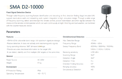 China Moneypro Drone Signal Detection And Simulation Devices SMA D2-10000