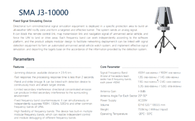 China Moneypro Drone Signal Detection And Simulation Devices SMA J3-10000