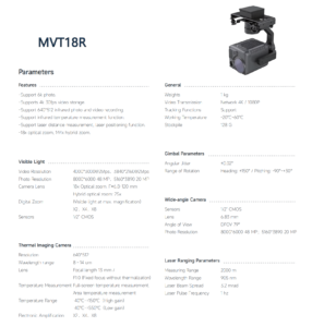 China Moneypro Gimbal Camera MVT18R