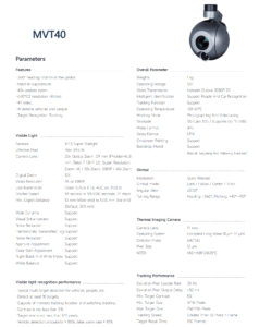 China Moneypro Gimbal Camera MVT40