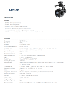 China Moneypro Gimbal Camera MVT4K