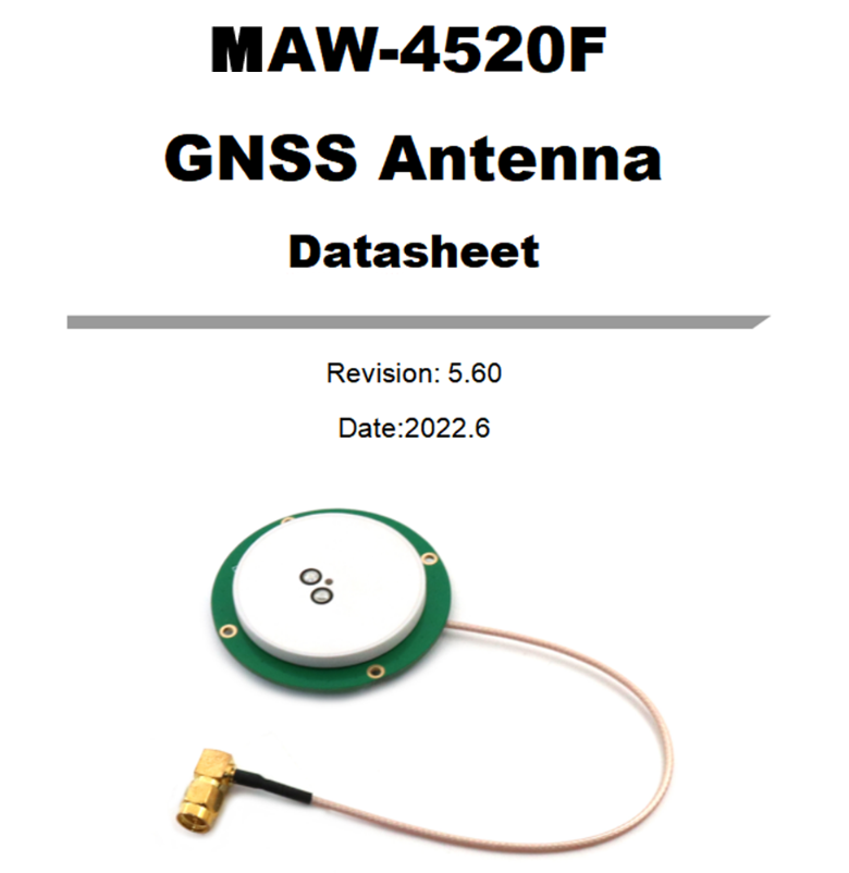 GNSS Antenna  MAW-4520F