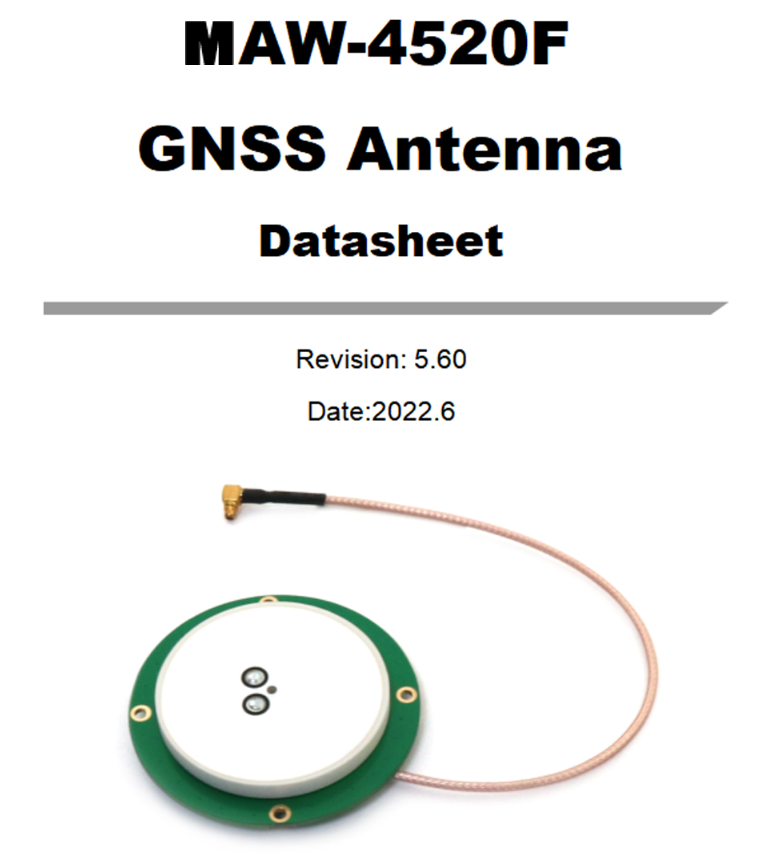 GNSS Antenna MMW-4520F