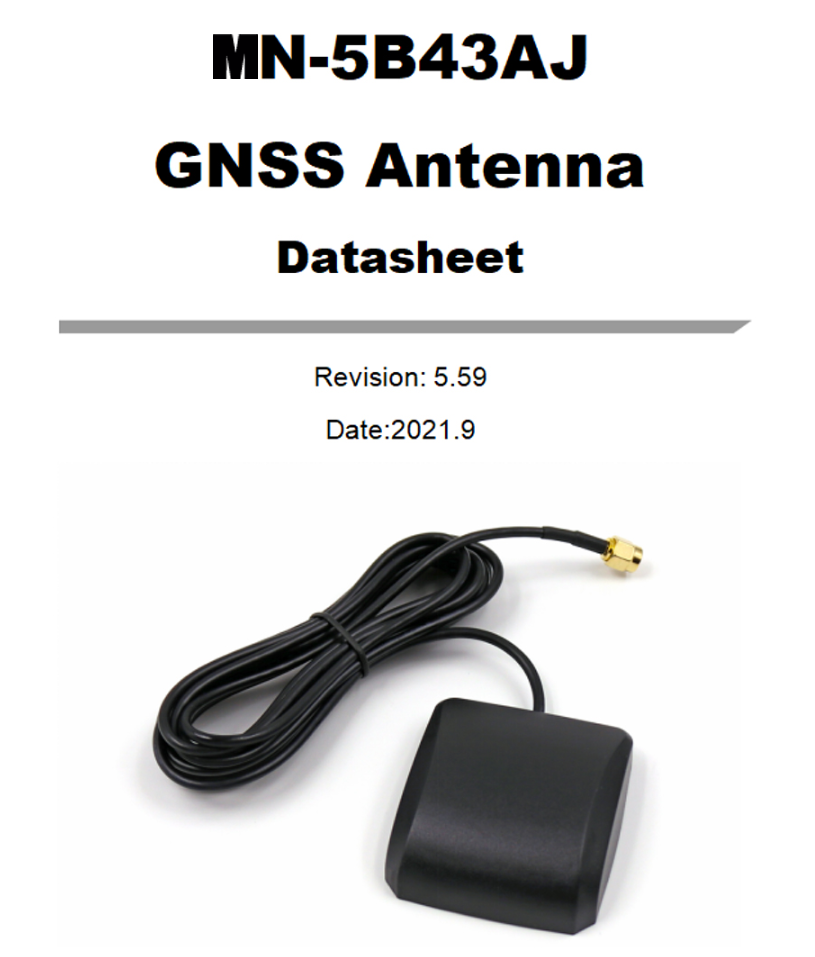 GNSS Antenna MN-5B43AJ