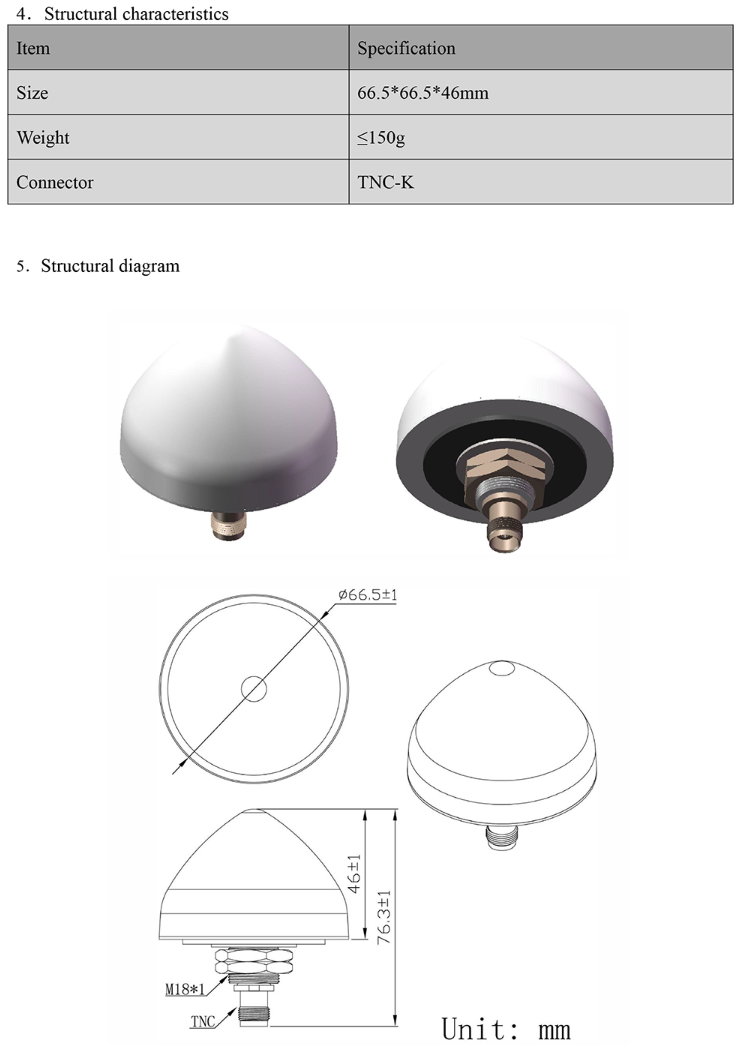 GNSS Antenna T-T30TKA
