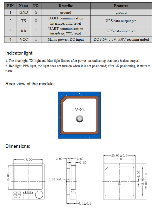 GNSS Module MD-220ZF