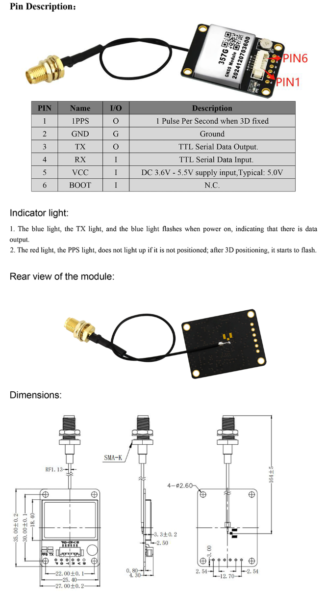 GNSS Module ME-357G