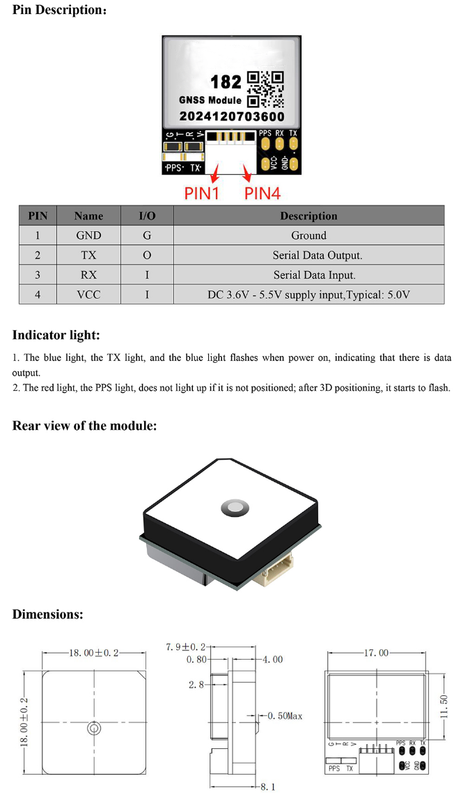 GNSS Module MK-182