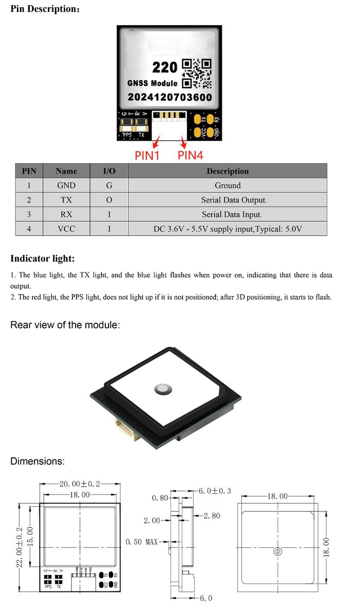 GNSS Module MK-220