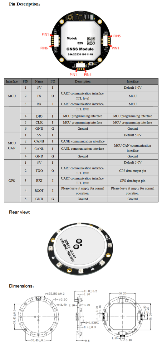 GNSS Module MK-325