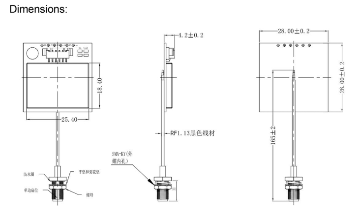 GNSS Module MQ-289B