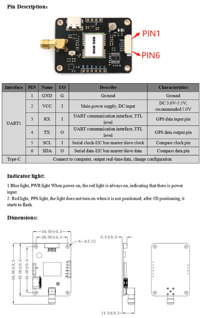 GNSS Module MT-M002