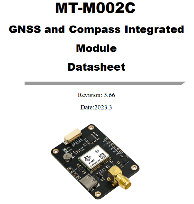 GNSS Module  MT-M002C