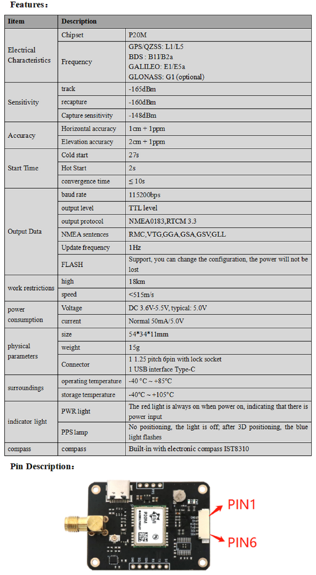 GNSS Module  MT-M002C