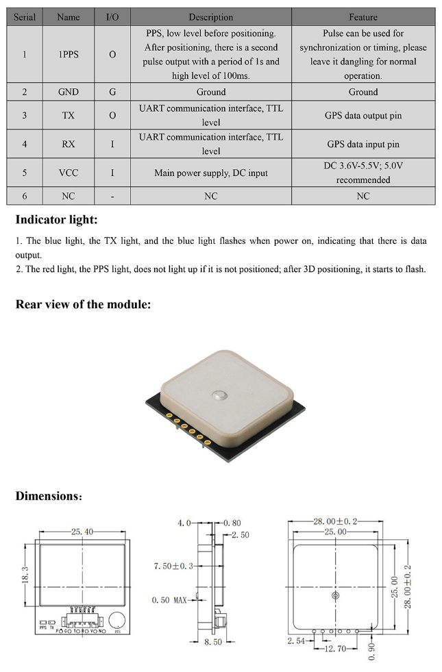 GNSS Module MT-M342