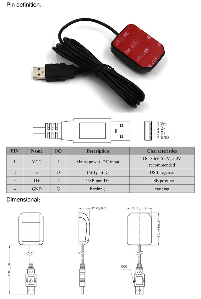 GNSS Receiver MQD-51U