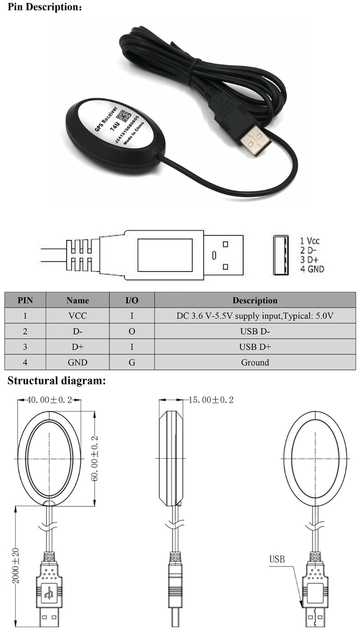 GNSS Receiver MS-74U